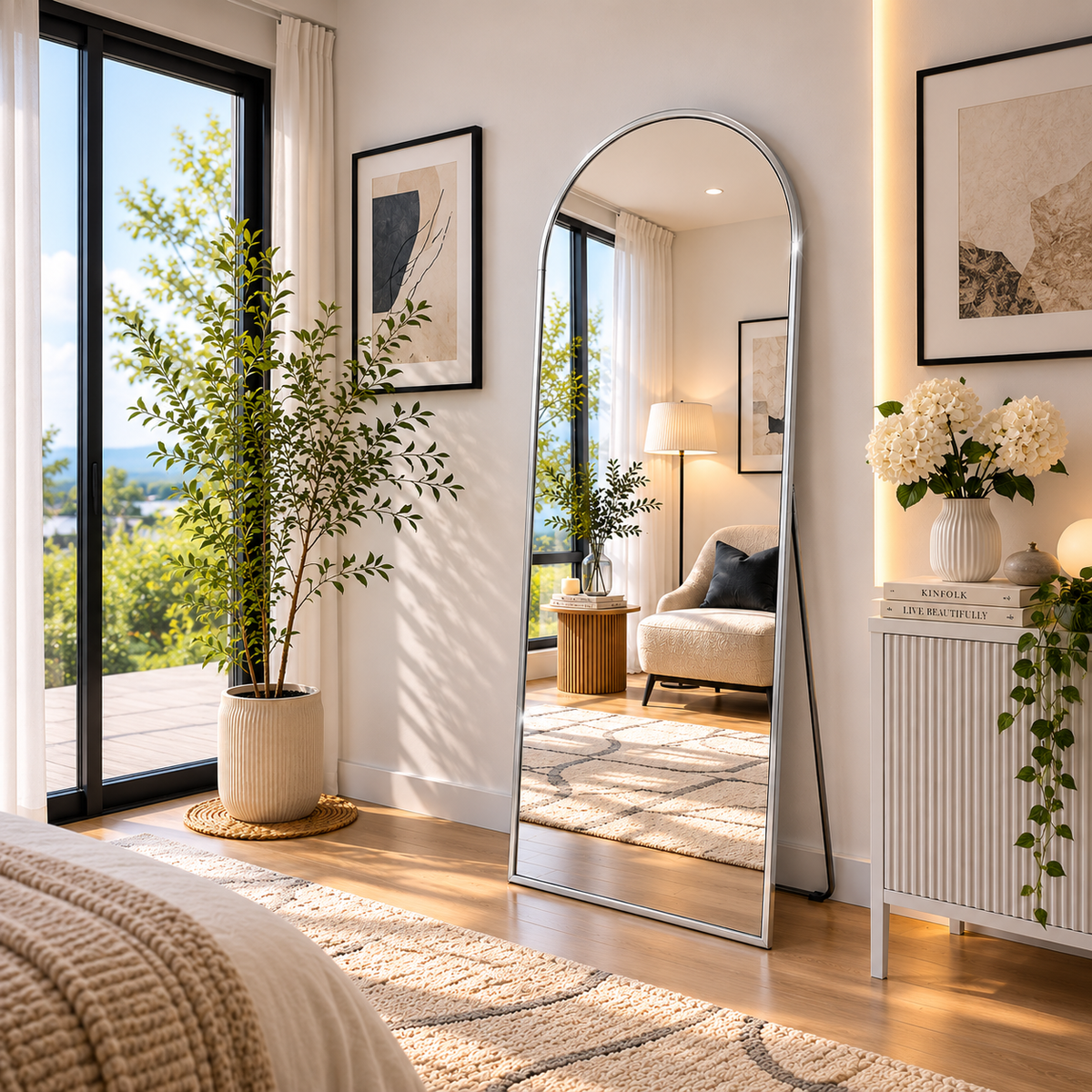 Arched Full Length Mirror