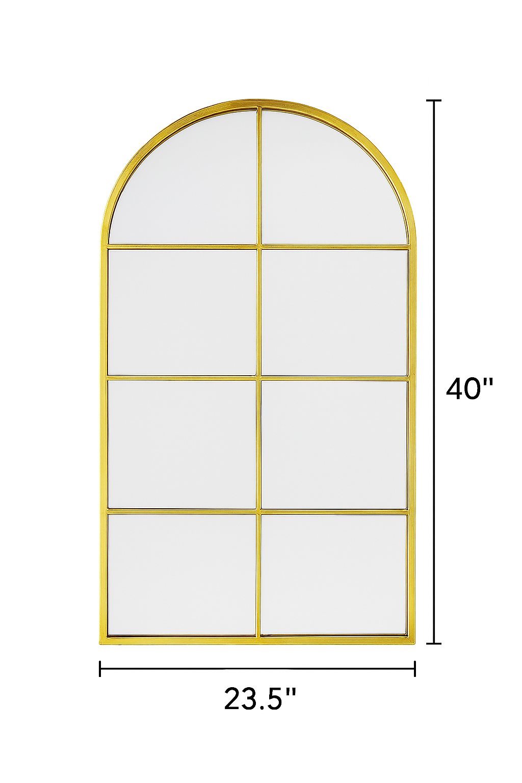 Arch Top Window Mirror