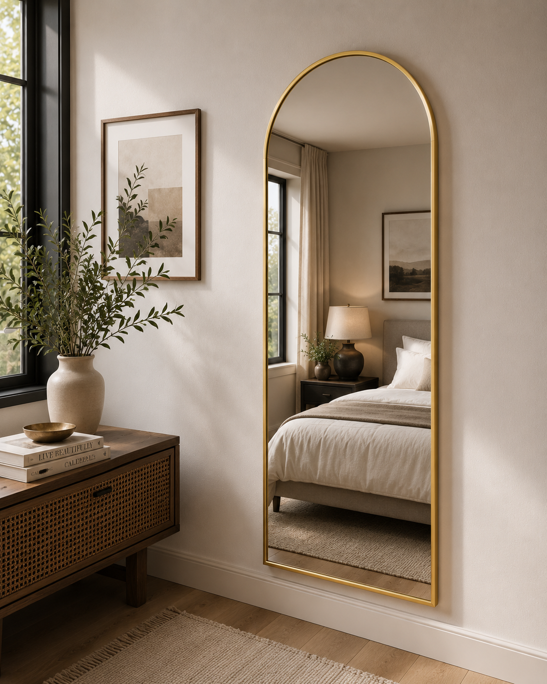 Arched Full Length Mirror