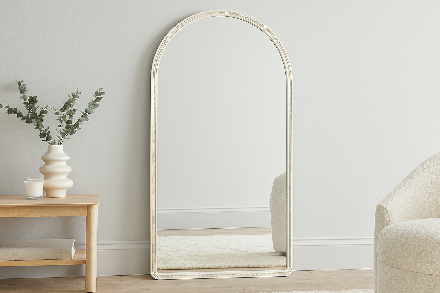 Hemp --- Modern Design Floor Mirror