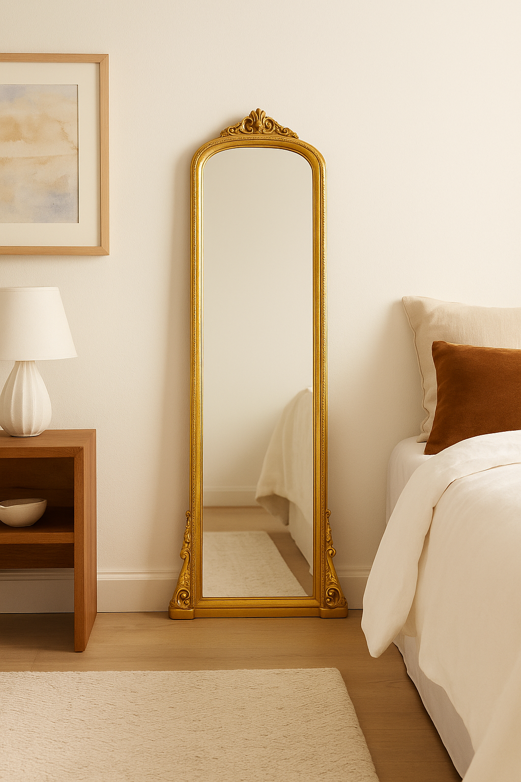 French Vintage design Wall Mirror