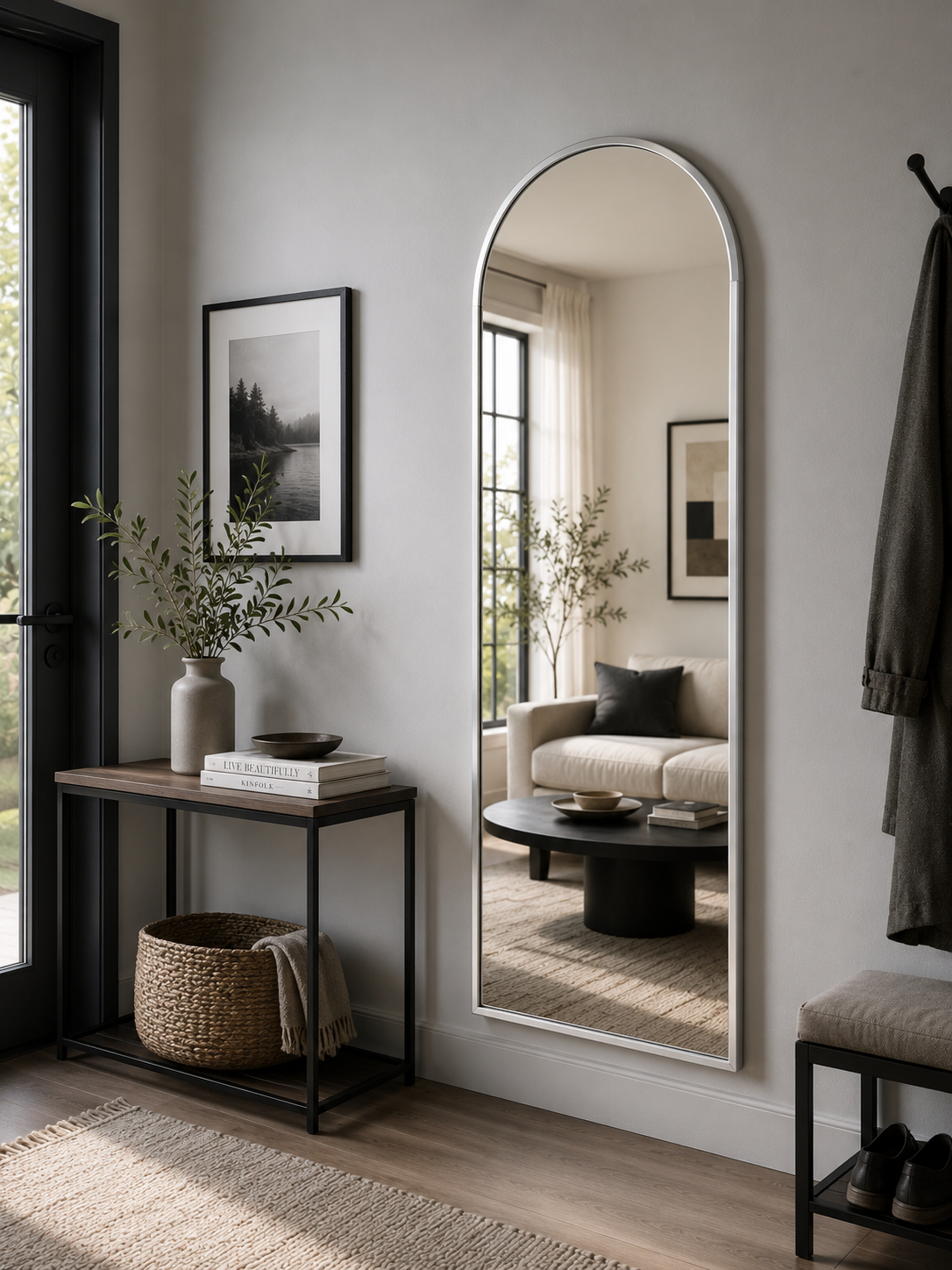Arched Full Length Mirror