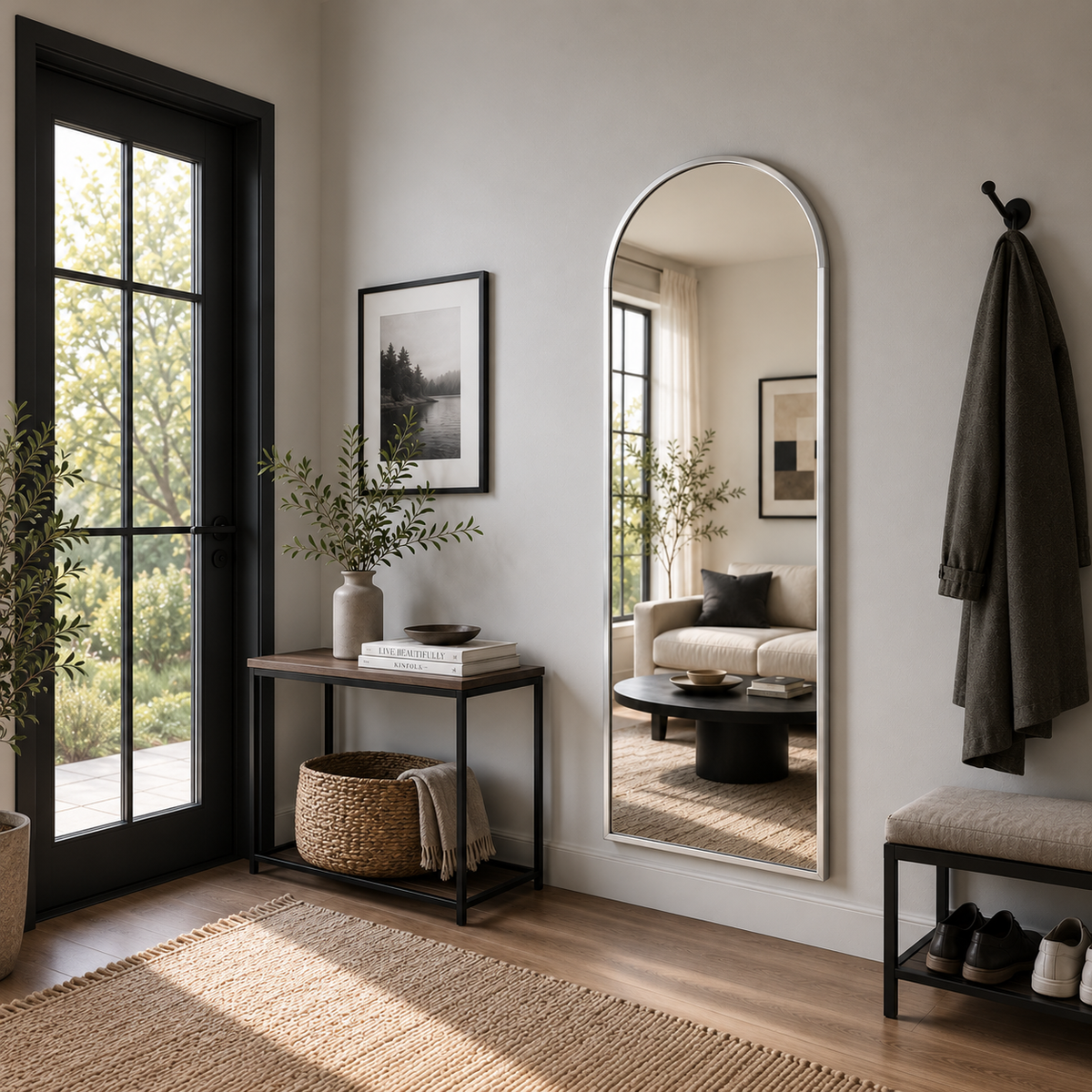 Arched Full Length Mirror