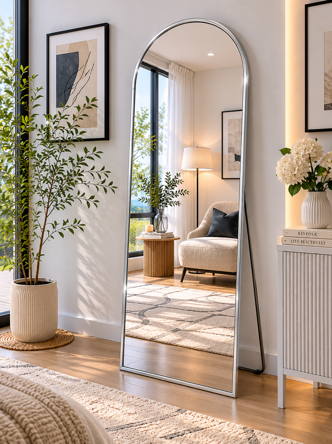Arched Full Length Mirror