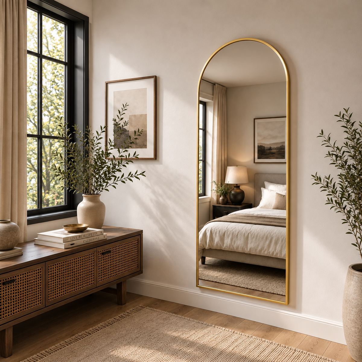 Arched Full Length Mirror