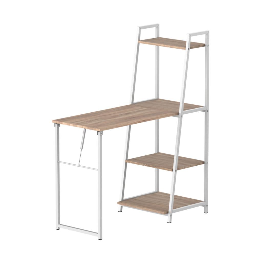 63" L-Shaped Desk with File Drawers and Storage Cabinet, Gray 8